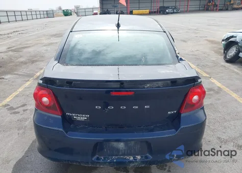 2014 Dodge Avenger Sxt from USA, damaged, VIN 1C3CDZCB2EN102742